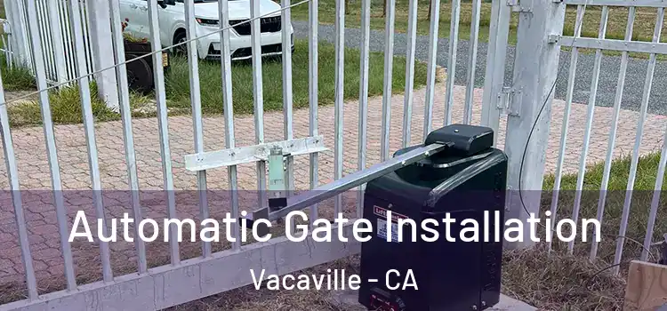 Automatic Gate Installation Vacaville - CA