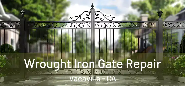 Wrought Iron Gate Repair Vacaville - CA